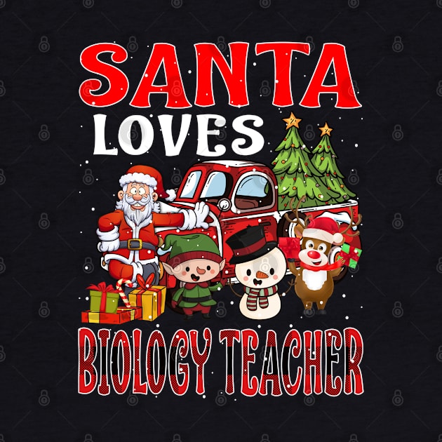 Santa Loves Biology Teacher by intelus